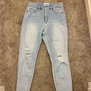 Loft “Curvy High Waist Skinny Ankle” Jeans